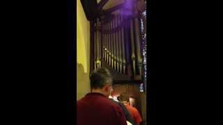 Hymn tune East Acklam of Francis Jackson at the OHS Chicago Convention [upl. by Laina703]