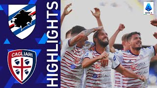 Sampdoria 12 Cagliari  Cagliari get back to winning ways  Serie A 202122 [upl. by Levison982]