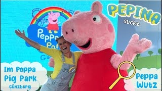 🐷 PEPPA WUTZ Abenteuer 🔍✨ Pepina sucht Peppa Wutz im Peppa Pig Park Günzburg [upl. by Niamert]