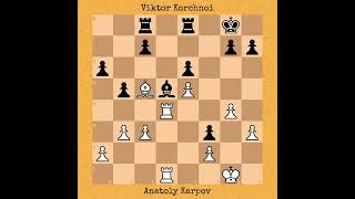 Anatoly Karpov vs Viktor Korchnoi  World Championship Match 1978 chess [upl. by Sophia]