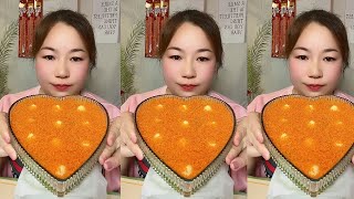 ASMR TOBIKO EGGS  FLYING FISH ROE  EXTREME EATING SOUNDS [upl. by Angeli]