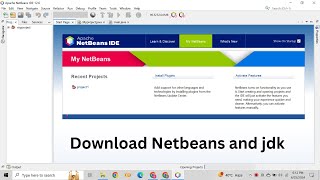 How to download Netbeans for java  Object Oriented Programming OOP [upl. by Sacram290]