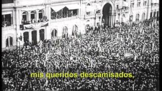 Discurso de Eva Perón  La TV Pública celebra los 70 años del día de la lealtad [upl. by Norrabal48]