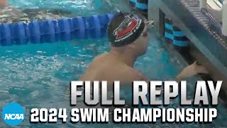 2023 NCAA DII swimming and diving day 2  FULL REPLAY [upl. by Dryfoos734]