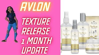 1 Month Hair Update with Avlon Texture Release  Versatility Option [upl. by Iliam]