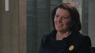 Interview with Atifete Jahjaga President of the Republic of Kosovo [upl. by Colver]