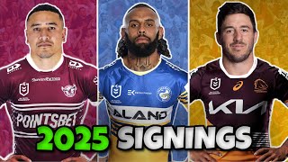 BIGGEST 2025 NOVEMBER NRL PLAYER MOVEMENTS amp POTENTIAL SIGNINGS [upl. by Anaitsirc]