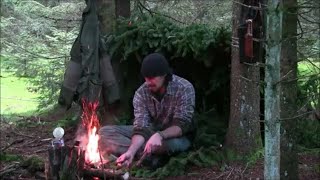 Bushcraft im Schwarzwald ohne viele Worte Einfach die Natur genießen Reupload [upl. by Hainahpez]