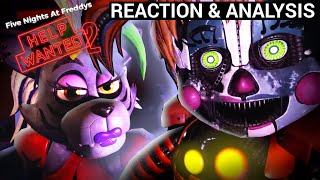 FNAF Help Wanted 2  Gameplay Trailer Reaction and Analysis [upl. by Ogilvy123]