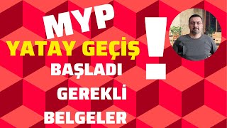 MYP YATAY GEÇİŞ BAŞVURU EVRAKLARI EK MADDE 1 YATAY GEÇİŞ [upl. by Ardried913]