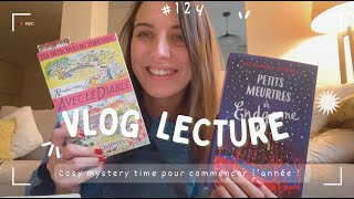 READING VLOG 124  1er janvier 2024  Cosy mystery time pour commencer lannée 🔍 [upl. by Nicolis]