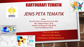 Jenis Peta Tematik Kartografi Tematik [upl. by Haldis941]