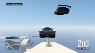 Benefactor krieger vs Pegassi Tezeract Which one is faster  GTA ONLINE [upl. by Seugirdor78]