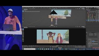 EWILANS QUEST Creating a 2D series with Blender Grease Pencil — Blender Conference 2024 [upl. by Wehrle]