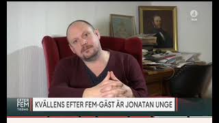 Jonathan Unge påverkad i Efter Fem TV4 [upl. by Agbogla]