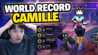 MY CAMILLE REACHED THE TFT UNIT SIZE LIMIT She Gained 250 HP PER ROUND I Set 13 TFT PBE [upl. by Amanda]