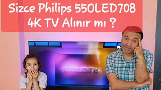 Philips The One 55OLED708 4K Ambilight Google TV Türkiyede Bir İlk👍 [upl. by Ranita503]