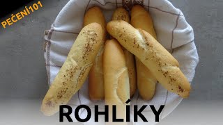 Rohlíky tukové rohlíky  videorecept [upl. by Ecinrev]