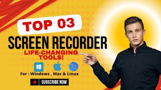 Top 3 Free Screen Recorders for PC Windows Mac amp Linux 2024 – LifeChanging Tools [upl. by Eppes334]