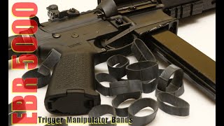 EBR5000 Trigger Manipulator Bands aka quotRubber Bandsquot are NOT machine gun conversion devices [upl. by Ynohtnaleahcim138]