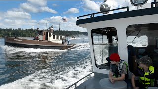 Tugboat races cap the 46th Annual Olympia Harbor Days Festival [upl. by Anialram491]