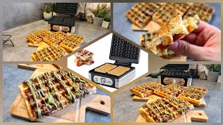 Meilleure recette de Gaufre croustillante et moelleuse  crash test gaufrier  Little Balance [upl. by Anires]