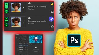 Neural Filter Error Photoshop 2022  How To Fix Neural Filters Download Errors In Photoshop [upl. by Dihgirb]