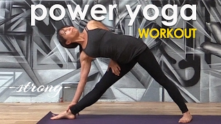 Power Yoga Workout  Simple Strong Cardio Flow ♆ [upl. by Maag]