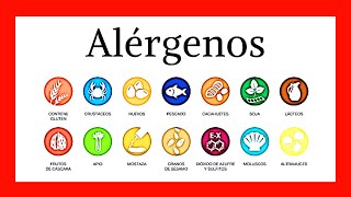 Lista de los ✅ PRINCIPALES ALÉRGENOS alimentarios  INOCUIDAD ALIMENTARIA  control de alérgenos [upl. by Madelon]