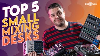 Top 5 Small Mixing desks of the Year  Find Your Perfect Audio Mix [upl. by Atokad]