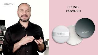 Artdeco Fixing Powder  Tutorial [upl. by Ientruoc455]