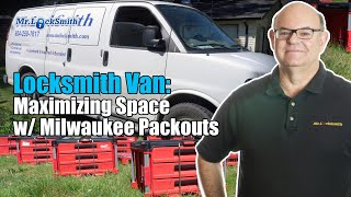 Transforming Our Locksmith Van with Milwaukee Packouts [upl. by Drallim]