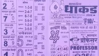 Dhakad namak saptahik weekly chart 04112024 to 10112024 dhakad namak weekly chart astrology [upl. by Ibot]