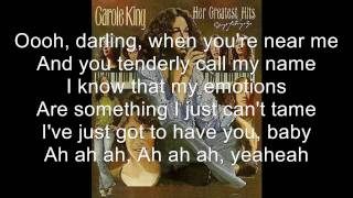 Carole King I feel the earth move lyrics [upl. by Deron]