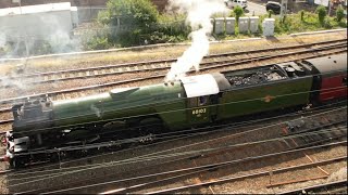 60103 Flying Scotsman at Carlisle 09 07 23 [upl. by Assirehs95]