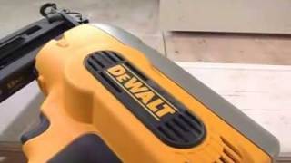 Dewalt DC618KB 18V Cordless Heavy Duty Nail Gun [upl. by Siblee]