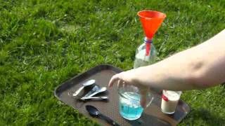 Cool Science Experiment 1  Hydrogen Peroxide and Dry Yeast [upl. by Hayne]