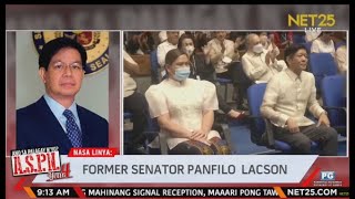 PING LACSON on Confidential Funds and Political Ceasefire Interview on NET25 [upl. by Isman]