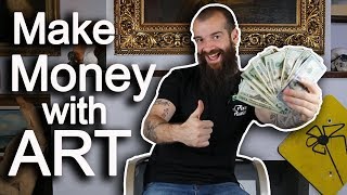 How I Made Money With Art Cesar Santos vlog 080 [upl. by Eelrac]