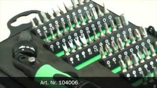 HAUPA 104006 Knarrenschraubendreherset  Ratchet screwdriver set quotFlexquot [upl. by Enna]