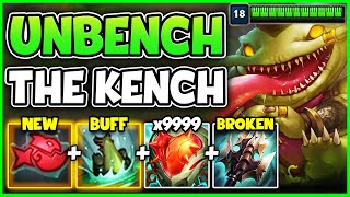 RIOT CREATED A MONSTER BUFFED TAHM KENCH IS 100 UNFAIR UNBENCH THE KENCH [upl. by Rehpotsyrk110]