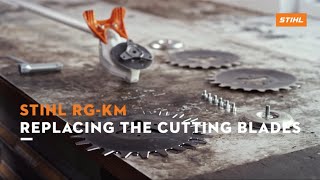 How to replacing the cutting blades  RGKM [upl. by Nicko102]