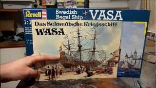 Kit review Revell Swedish Regal ship quotWasaquot in 1150 scale [upl. by Remoh59]