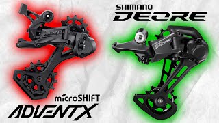 MicroShift Advent X  Shimano Deore Hybrid  Will It Work [upl. by Hardden]