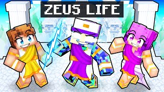 Having a ZEUS Life in Minecraft [upl. by Aisatnaf594]