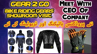 Motorbike Safety And Touring Gears  CEO Of Gear2Go  Products Information  FSDMOTO [upl. by Bart]