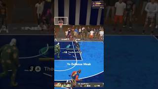 Yo Defense Weak nba2k nba2k25 shorts subscribe [upl. by Elka]