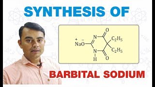 SYNTHESIS OF BARBITAL BARBITONE SODIUM  MEDICINAL CHEMISTRY  GPAT2020  BPHARM4TH SEM [upl. by Enihpled365]