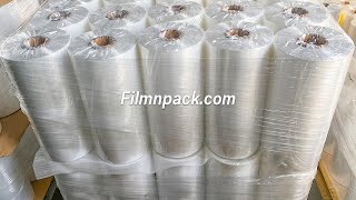 Polyolefin POF Shrink Film For Packing Egg Tray Egg Carton Egg Holder [upl. by Abroms945]