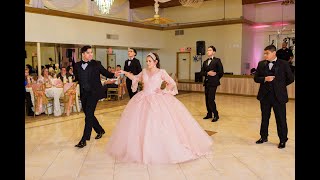 Anela Quinceanera Waltz by Houston Chambelanes Company [upl. by Sidoeht]